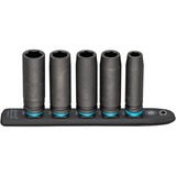 Hazet 900SLG-SR/5, Clés mixtes à cliquet Noir