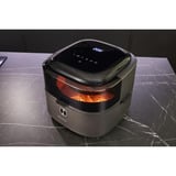 Hisense HAF1350DR Unique 6,7 L Autonome 1350 W Friteuse d’air chaud Noir, Friteuse à air chaud Noir, Friteuse d’air chaud, 6,7 L, 80 °C, 200 °C, 60 min, Unique