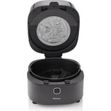 Hisense HAF1350DR Unique 6,7 L Autonome 1350 W Friteuse d’air chaud Noir, Friteuse à air chaud Noir, Friteuse d’air chaud, 6,7 L, 80 °C, 200 °C, 60 min, Unique