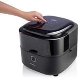 Hisense HAF1350DR Unique 6,7 L Autonome 1350 W Friteuse d’air chaud Noir, Friteuse à air chaud Noir, Friteuse d’air chaud, 6,7 L, 80 °C, 200 °C, 60 min, Unique