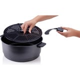 Hisense HAF1350DR Unique 6,7 L Autonome 1350 W Friteuse d’air chaud Noir, Friteuse à air chaud Noir, Friteuse d’air chaud, 6,7 L, 80 °C, 200 °C, 60 min, Unique