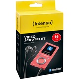 Intenso Scooter Vidéo, lecteur portable rose fuchsia