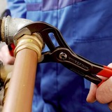 KNIPEX Pince Cobra pour tuyaux / pompe à eau, Clé à tuyau / Serre-tube Rouge