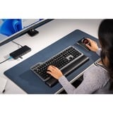 Kensington Trackball SlimBlade Pro Noir/rouge foncé, Ambidextre, Optique, RF Wireless + Bluetooth + USB Type-A, 1600 DPI, Noir