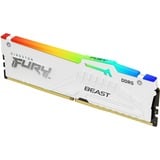 Kingston FURY 32 Go DDR5-5600 (1x 32 Go) mémoire vive Blanc, KF556C40BWA-32, XMP 3.0