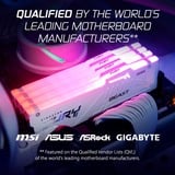 Kingston FURY 32 Go DDR5-5600 (1x 32 Go) mémoire vive Blanc, KF556C40BWA-32, XMP 3.0