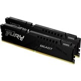 Kingston FURY 64 Go DDR5-5600 (2x 32 Go) Kit, Mémoire vive Noir, KF556C36BBEK2-64, Beast, EXPO