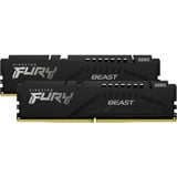 Kingston FURY Beast 64 Go DDR5-5600 (2x 32 Go) mémoire vive Noir, KF556C36BBEK2-64, EXPO