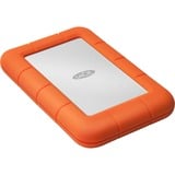 LaCie Rugged Mini disque dur externe 1000 Go Orange, Argent Argent/Orange, 1000 Go, 2.5", 3.2 Gen 1 (3.1 Gen 1), 5400 tr/min, Orange, Argent