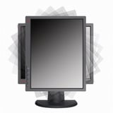 Lenovo THINKVISION LT2452P Remis à neuf 24" Moniteur Noir, 1x DisplayPort, 1x DVI, 1x VGA, 4x USB-A