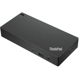 Lenovo ThinkPad USB-C Dock reconditionné, Station d'accueil Noir