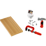 MGA Entertainment Little Tikes Creative Construction - Ensemble marteau et clous, Outils pour enfants 