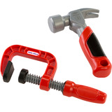 MGA Entertainment Little Tikes Creative Construction - Ensemble marteau et clous, Outils pour enfants 