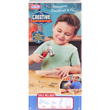 MGA Entertainment Little Tikes Creative Construction - Ensemble marteau et clous, Outils pour enfants 