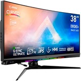 MSI Optix Plus MEG381CQRDE 95,2 cm (37.5") 3840 x 1600 pixels Wide Quad HD LED Noir, Moniteur gaming Noir, 95,2 cm (37.5"), 3840 x 1600 pixels, Wide Quad HD, LED, 1 ms, Noir