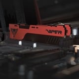 Patriot Viper Elite PVE2416G360C0K module de mémoire 16 Go 2 x 8 Go DDR4 3600 MHz, Mémoire vive Rouge/Noir, 16 Go, 2 x 8 Go, DDR4, 3600 MHz, 288-pin DIMM