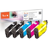 Peach PI200-862 cartouche d'encre 5 pièce(s) Compatible Rendement élevé (XL) Noir, Cyan, Magenta, Jaune Rendement élevé (XL), 11 ml, 6 ml, 775 pages, 5 pièce(s), Multi pack