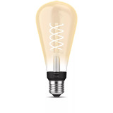 Philips Hue Ampoule à filament blanc E27 Giant Edison ST72 550 lm, Lampe à LED 