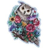 Ravensburger Puzzle en bois Hibou mystérieux 