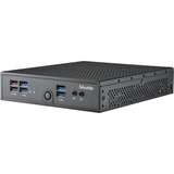 Shuttle XPC slim Barebone DS50U5, i5-1335U, 2x LAN (1x 2.5Gbit ,1x 1Gbit), 1xCOM,1xHDMI,1xDP, 1x VGA, fanless, fonctionnement permanent 24/7 Noir, i5-1335U, 2x LAN (1x 2.5Gbit ,1x 1Gbit), 1xCOM,1xHDMI,1xDP, 1x VGA, fanless, fonctionnement permanent 24/7, 1,3L mini PC, Mini PC type barebone, DDR5-SDRAM, PCI Express, Série ATA III, Ethernet/LAN, 90 W