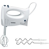 Siemens MQ95520N mixeur Batteur à main 350 W Blanc, Mélangeur à main Blanc, Batteur à main, Blanc, Batteur, Pétrisseur, Plastique, 350 W, 220 - 240 V, Vente au détail