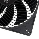 SilverStone Air Penetrator 184i PRO ventilateur de boîtier Noir, 180 x 180 x 32 mm, PWM