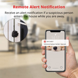 SwitchBot Capteur de contact pour porte et fenêtre, Détecteur d'ouverture Blanc