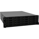 Synology RackStation RS4021XS+ serveur de stockage Rack (3 U) Ethernet/LAN Noir D-1541, NAS Noir/gris, Serveur de stockage, Rack (3 U), Intel® Xeon®, D-1541, Noir