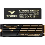 Team Group T-FORCE CARDEA A440 M.2 PCIe 2000 Go PCI Express 4.0 SSD Noir/Or, 2000 Go, M.2, 7000 Mo/s