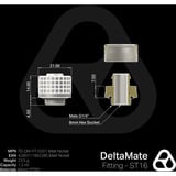 Thermal Grizzly DeltaMate Fitting ST16, Connecteur Nickel