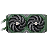 Thermaltake CL-W319-PL12RG-A système de refroidissement d’ordinateur Processeur Refroidisseur de liquide tout-en-un 12 cm Vert 1 pièce(s), Watercooling Vert, Refroidisseur de liquide tout-en-un, 12 cm, 500 tr/min, 2000 tr/min, 22,3 dB, Vert
