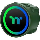 Thermaltake CL-W319-PL12RG-A système de refroidissement d’ordinateur Processeur Refroidisseur de liquide tout-en-un 12 cm Vert 1 pièce(s), Watercooling Vert, Refroidisseur de liquide tout-en-un, 12 cm, 500 tr/min, 2000 tr/min, 22,3 dB, Vert