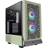 Thermaltake Ceres 300 TG ARGB boîtier midi tower Vert clair | 2x USB-A | 1x USB-C | RGB | Window