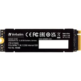 Verbatim Vi7000G 2 To M.2 PCI Express 4.0 NVMe SSD Noir, 2 To, M.2, 7000 Mo/s