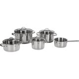 WMF Provence Plus 0721556380 lot de casseroles 9 pièce(s), Ensemble de pot Acier inoxydable, Ensemble d’ébullition, Acier inoxydable, Acier inoxydable, Acier inoxydable, Acier inoxydable, Acier inoxydable