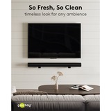 goobay Support mural universel pour barre de son Noir