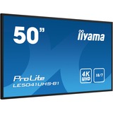 iiyama LE5041UHS-B1, Affichage public Noir