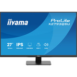 iiyama ProLite X2793QSU-B1 27" Moniteur Noir (Mat), 1x DisplayPort, 1x HDMI, 2x USB-A, 68,6 cm (27"), 2560 x 1440 pixels, Quad HD, LED, 1 ms, Noir