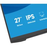 iiyama ProLite X2793QSU-B1 27" Moniteur Noir (Mat), 1x DisplayPort, 1x HDMI, 2x USB-A, 68,6 cm (27"), 2560 x 1440 pixels, Quad HD, LED, 1 ms, Noir