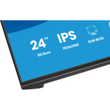 iiyama ProLite XB2493HSU-B1 23.8" Moniteur Noir (Mat), 1x DisplayPort, 1x HDMI, 2x USB-A, 120 Hz, 60,5 cm (23.8"), 1920 x 1080 pixels, Full HD, LED, 1 ms, Noir