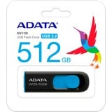 ADATA UV128 512 GB, Clé USB Noir/Bleu