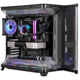 ALTERNATE Gaming-PC • RTX 5080 • AMD Ryzen™ 7 9800X3D • 32 GB RAM, PC gaming Noir/transparent