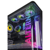 ALTERNATE Gaming-PC • RTX 5080 • AMD Ryzen™ 7 9800X3D • 32 GB RAM, PC gaming Noir/transparent