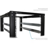 Alphacool 13738, Boîtier de serveur en rack Noir