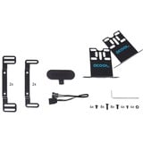 Alphacool Alpha Core 100 Aurora Reservoir m. VPP, Pompe Noir