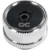 Alphacool Valve de pression ES G1/4" mâle, Connecteur Chrome/Noir