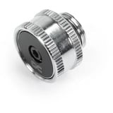 Alphacool Valve de pression ES G1/4" mâle, Connecteur Chrome/Noir