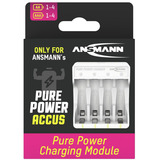 Ansmann Chargeur lithium Pure Power 1001-0181 Blanc