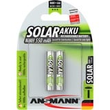Ansmann Solar NiMH Accu Micro AAA 550 mAh maxE, Batterie 
