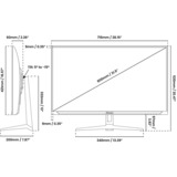 Arozzi Nova 32T2K180 31.5" Moniteur gaming Violâtre, 1x DisplayPort, 2x HDMI, 180 Hz